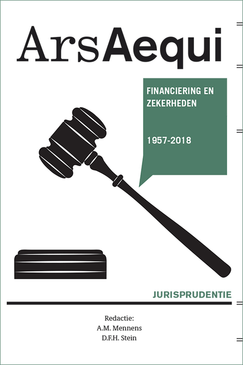 Jurisprudentie Financiering en zekerheden 1957-2018 - Paperback (9789492766540) Top Merken Winkel